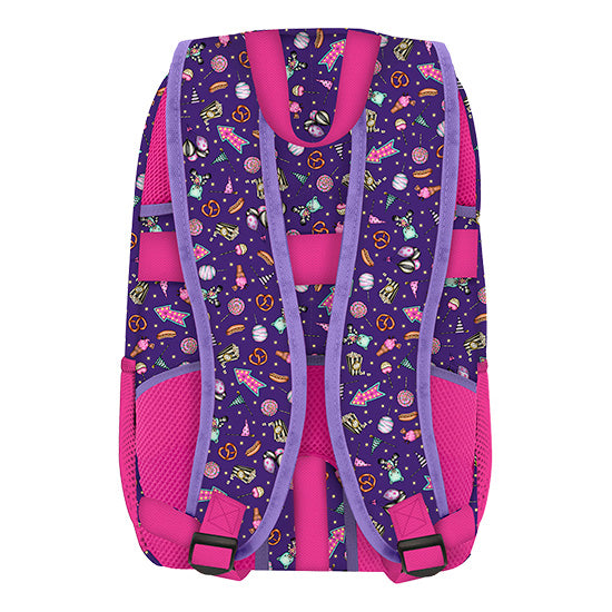 Mochila Escolar Safta Gorjuss Up And Away Roxo