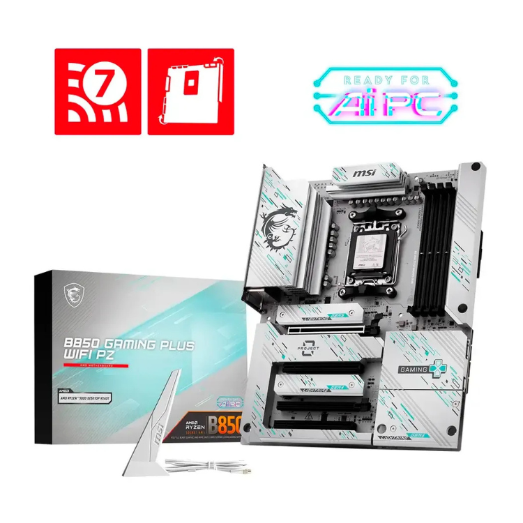 Motherboard MSI B850 Gaming Plus Wi-Fi PZ AM5