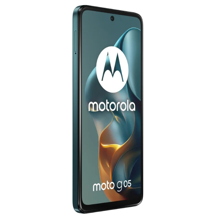 Smartphone Motorola Moto G05 verde, 6.67 polegadas, 4GB/128GB, Dual Sim.