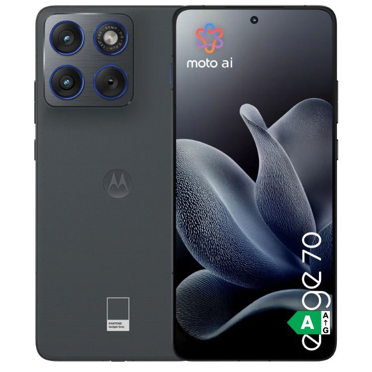 Smartphone Motorola Edge 70 5G 12GB/512GB Dual Sim Cinzento