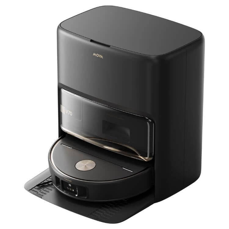 Aspirador Robot MOVA V70 Ultra Complete Preto