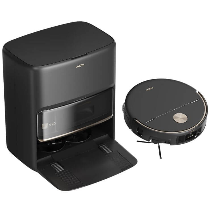 Aspirador Robot MOVA V70 Ultra Complete Preto