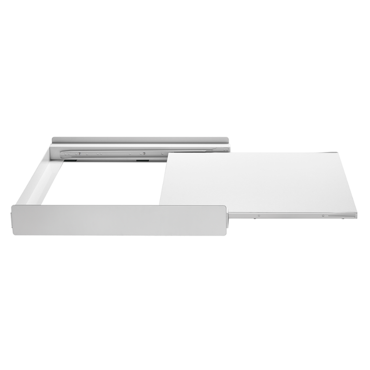 Vertical stacking base for washing machine and dryer, white, Napofix ML-3.