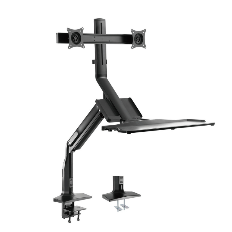 Suporte Mesa 2 Monitores NapoFix 17-27'' SW6200