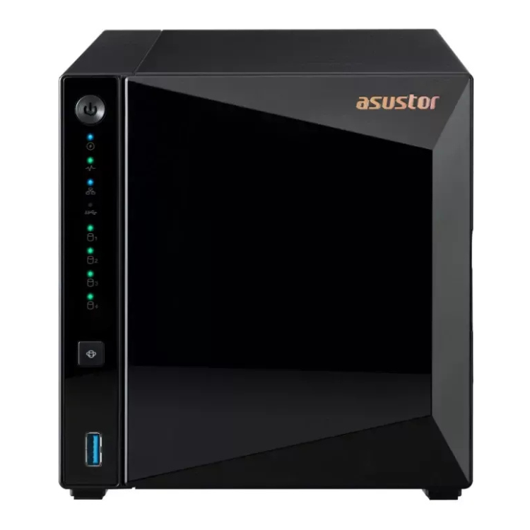 NAS Asustor AS3304T V2 Drivestor 4 Pro Gen2 4-Bay Realtek RTD1619B 1.7Ghz 2GB 2.5GBE USB