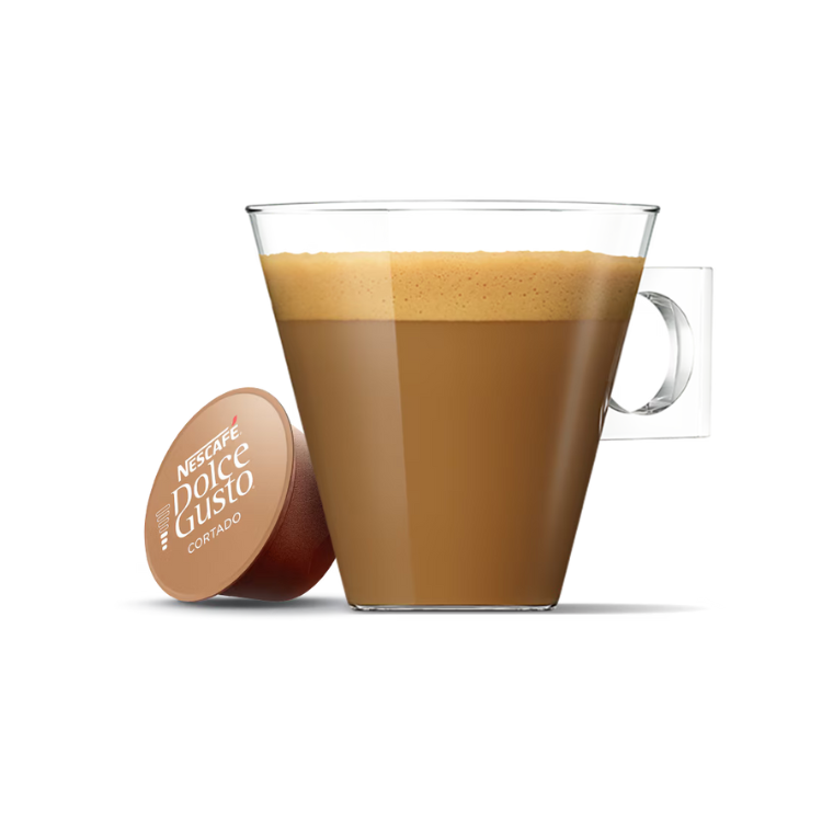 Café Nescafé Dolce Gusto Cortado Espresso Macchiato 16 Cápsulas