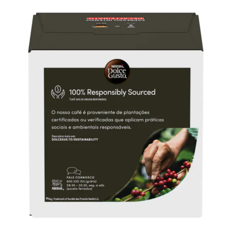Café Nescafé Dolce Gusto Espresso Intenso 16 Cápsulas