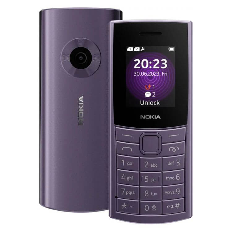 Nokia 110 4G 2024 Dual Sim Roxo