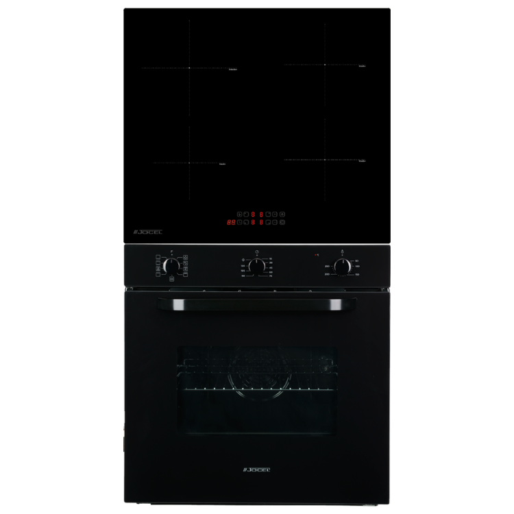 Pack Jocel JPK4EI200365 Forno Elétrico 70L + Placa de Indução 4 Zonas 60cm