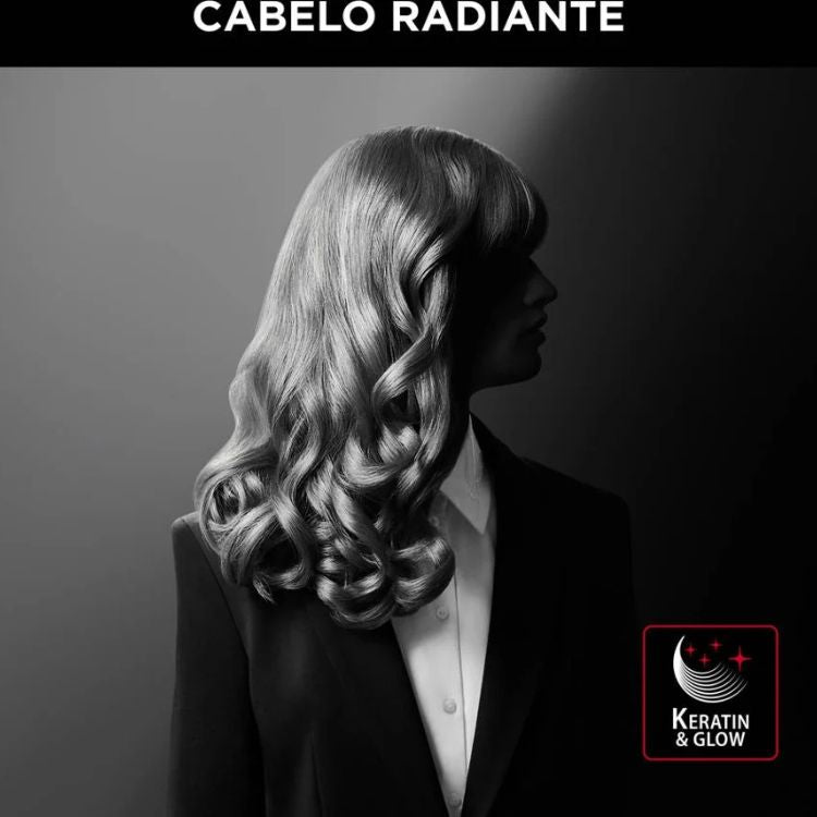 Pack Secador e Modelador Rowenta CV6430F0 + CF322LF0 Iónico Keratin & Glow Preto