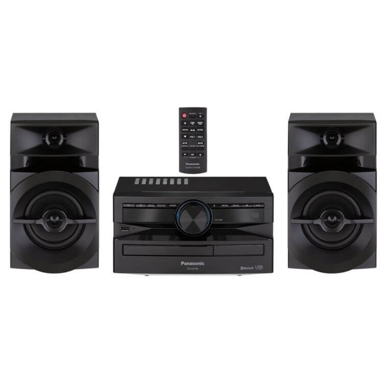 Aparelhagem Hi-Fi Panasonic SCUX100EK 300W BT Preto