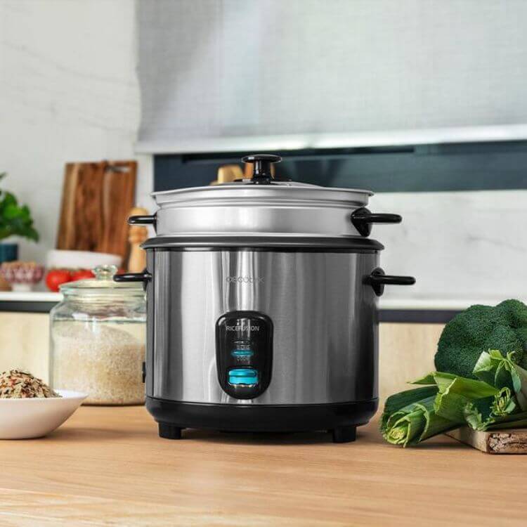 Panela de Arroz Cecotec RiceFusion 7000 Inox 1,8L 700W <