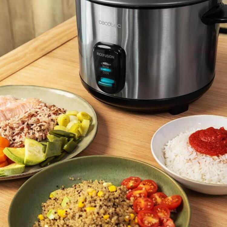 Panela de Arroz Cecotec RiceFusion 7000 Inox 1,8L 700W <
