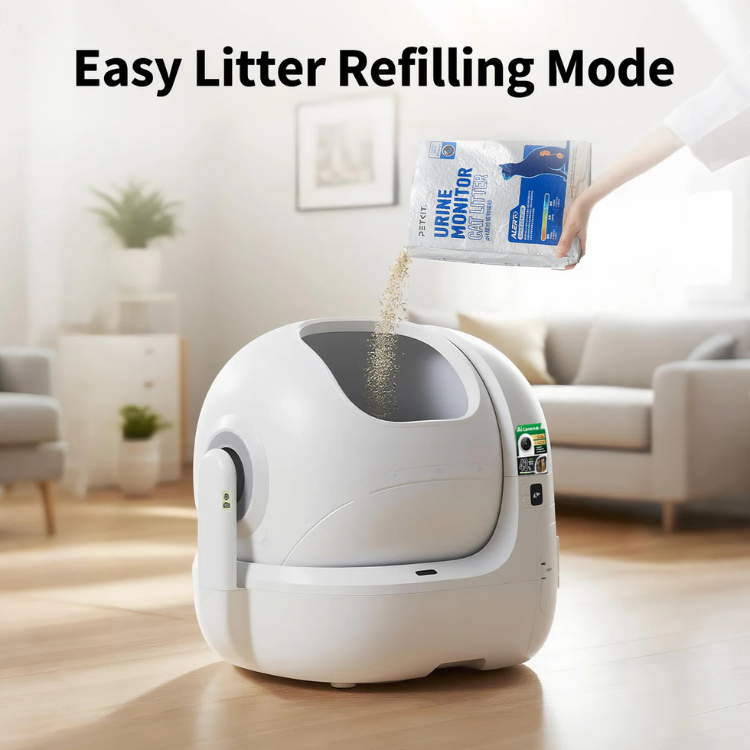 Caixa de Areia Inteligente Petkit Purobot Max Pro Self-Cleaning Cat Litter Box