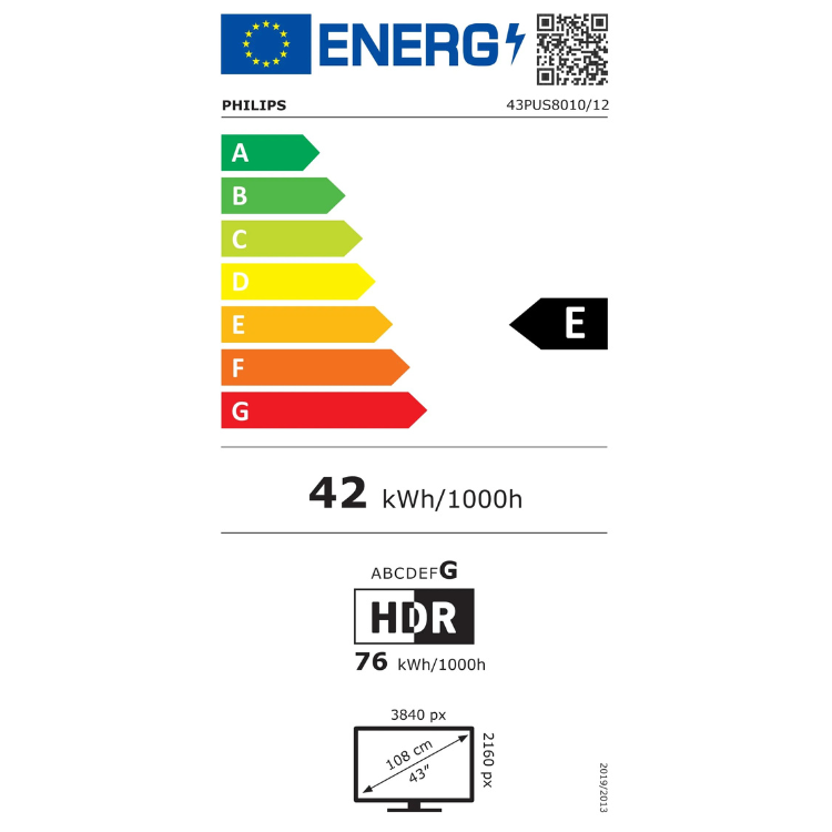 Televisão Philips 43PUS8010 2025 Smart TV 4K LED Ambilight 43"