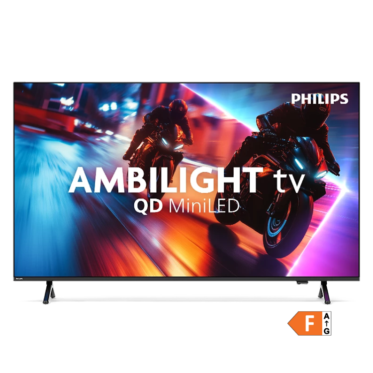 Televisão Philips 55MLED920 Smart TV 4K QD Mini-LED Ambilight 55”