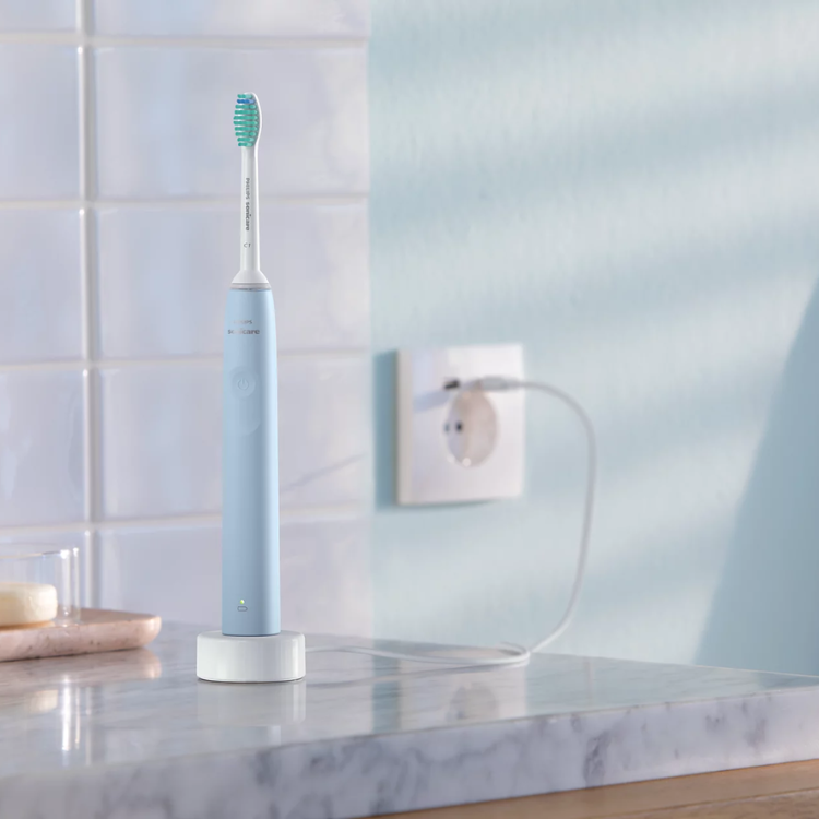 Escova de Dentes Elétrica Philips Sonicare 2100 Series Azul