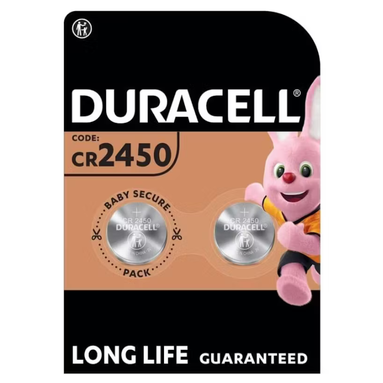 Pilha Duracell CR2450