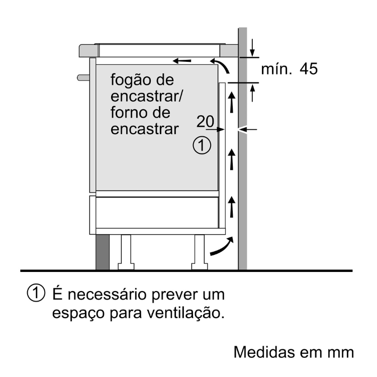 Placa de Indução Bosch Serie 6 PXJ675HC1E 7400W 3 Zonas 60cm