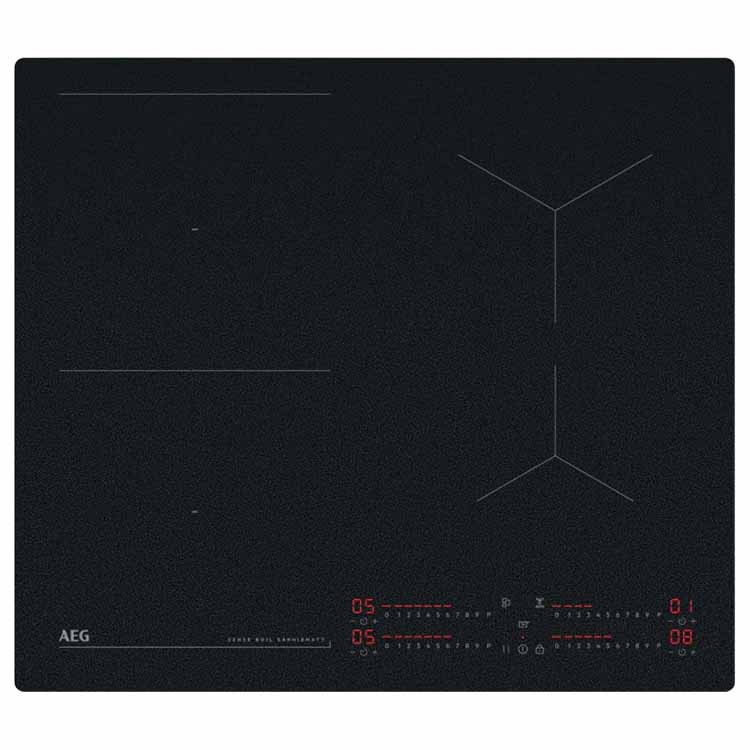 Placa de Indução AEG TI64IB10IZ 7800W  4 Zonas 60cm