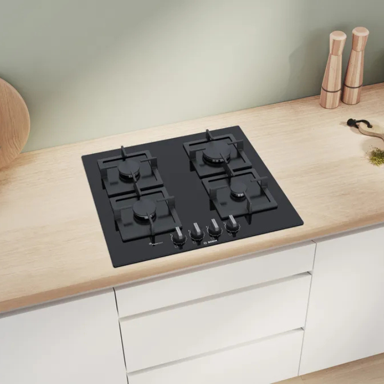 Placa de Gás Bosch Serie 6 PPP6A6B20 4 Zona 60cm - Novo/Ligeiro Dano