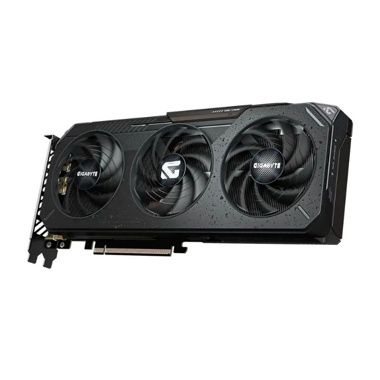 Gigabyte RX 9060 XT OC Gaming 8GB GDDR6 graphics card, black, triple-fan cooling system.