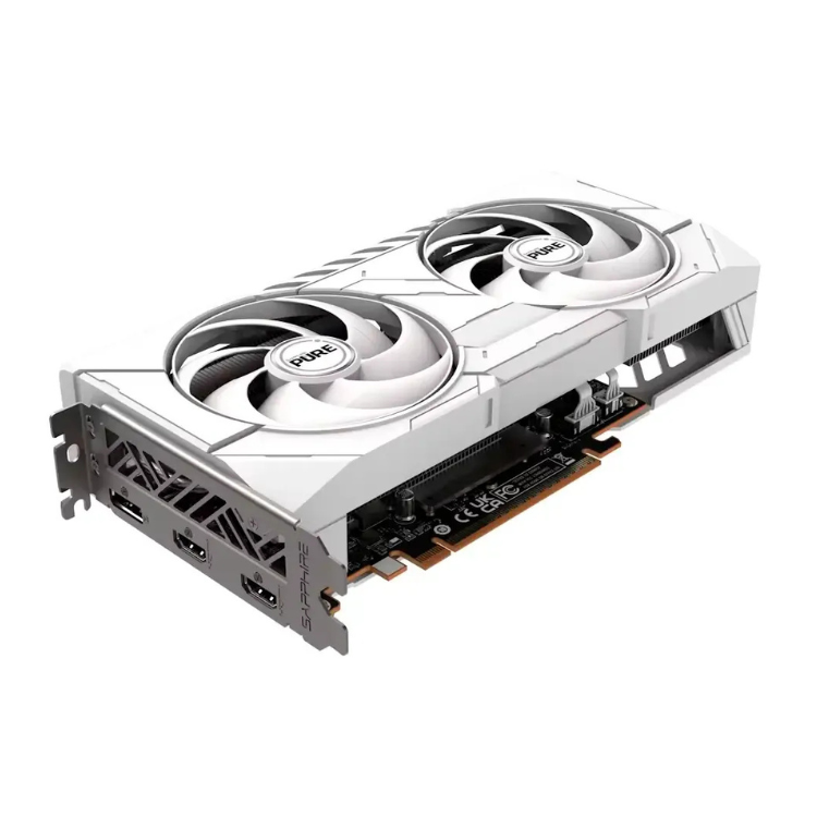 Placa Gráfica Sapphire AMD Radeon RX 9060 XT Gaming OC 16GB GDDR6 Branca