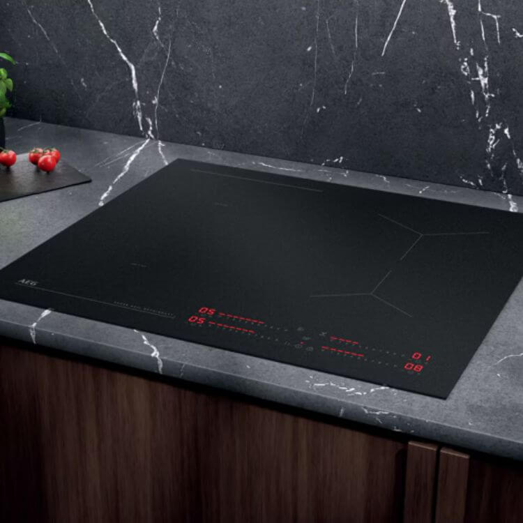 Placa de Indução AEG TI64IB30IZ 7350W 4 Zonas 60cm