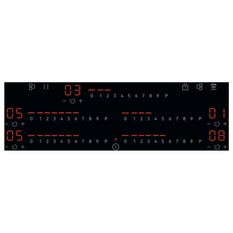 Placa de Indução AEG TK95IN00FB 7350W 5 Zonas 90cm