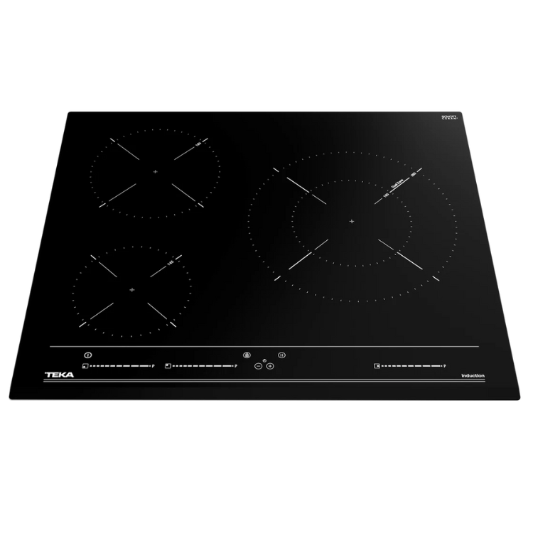 Placa de Indução Teka IZC63015BKMSS 7200W 3 Zonas 60cm