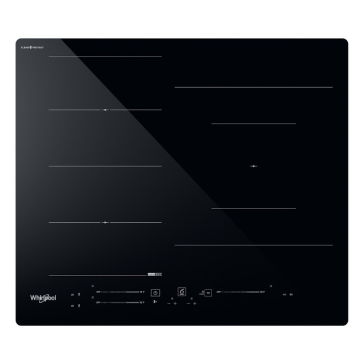 Placa de Indução Whirlpool WFS9860CPNE 7200W 3 Zonas 60cm