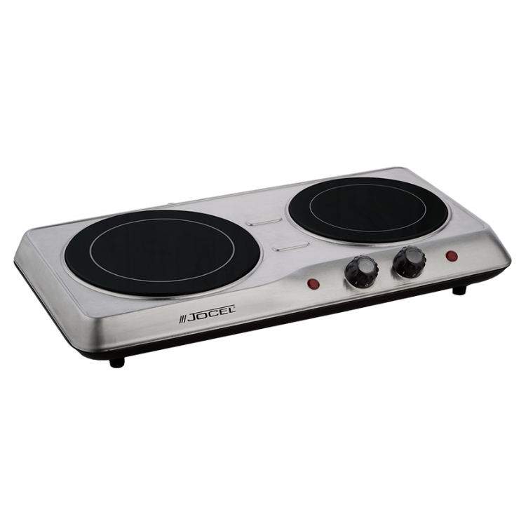 Placa Vitrocerâmica Jocel JP2V002044 2000W 2 Zonas