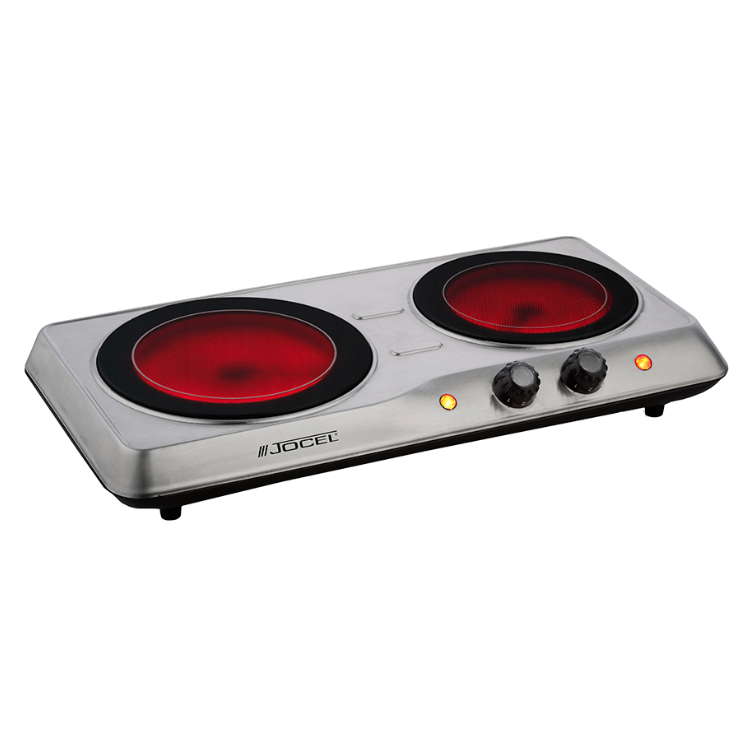 Placa Vitrocerâmica Jocel JP2V002044 2000W 2 Zonas