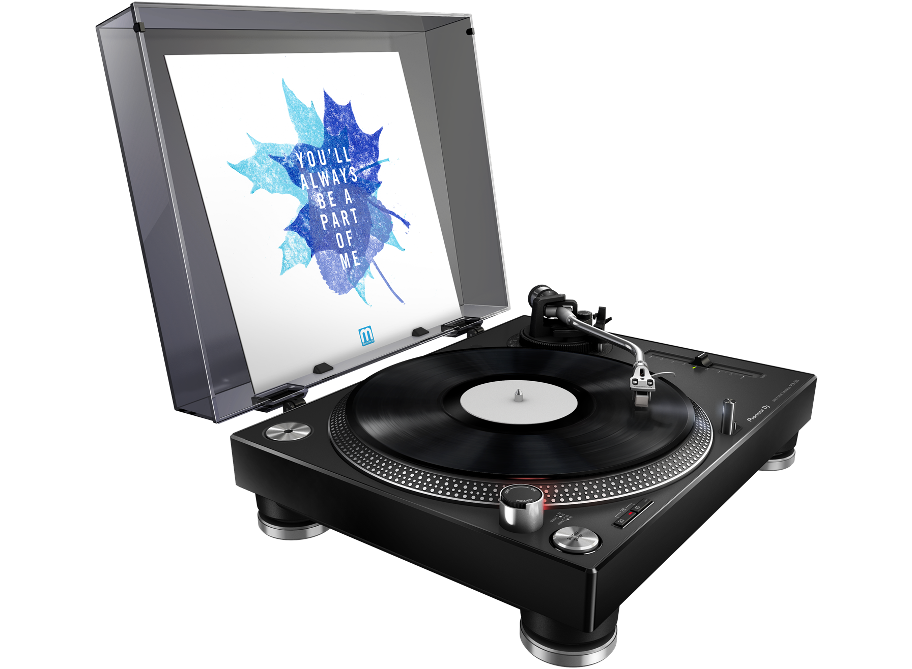 Gira-Discos Profissional Pioneer DJ PLX-500K