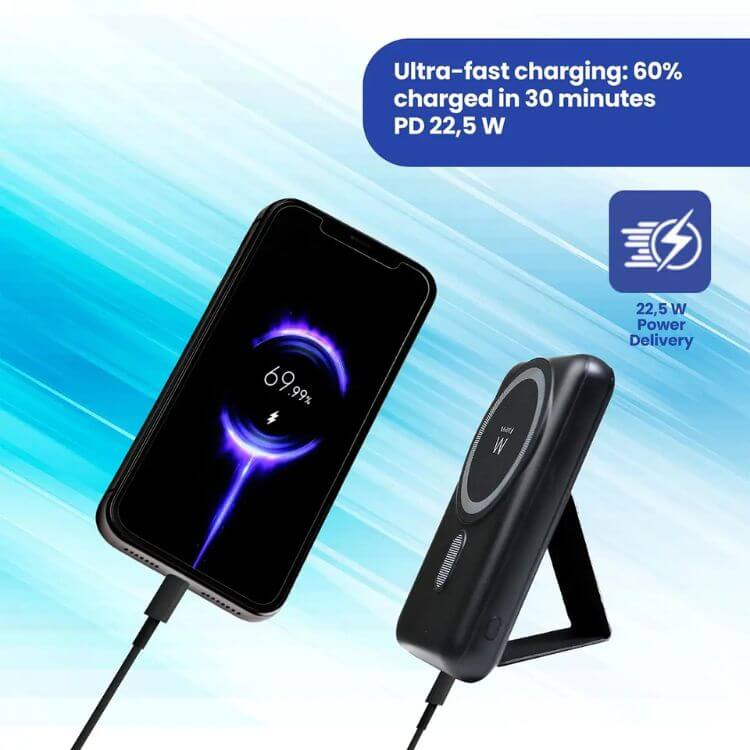 Powerbank Ewent EW1162 10000mAh MagSafe Preto