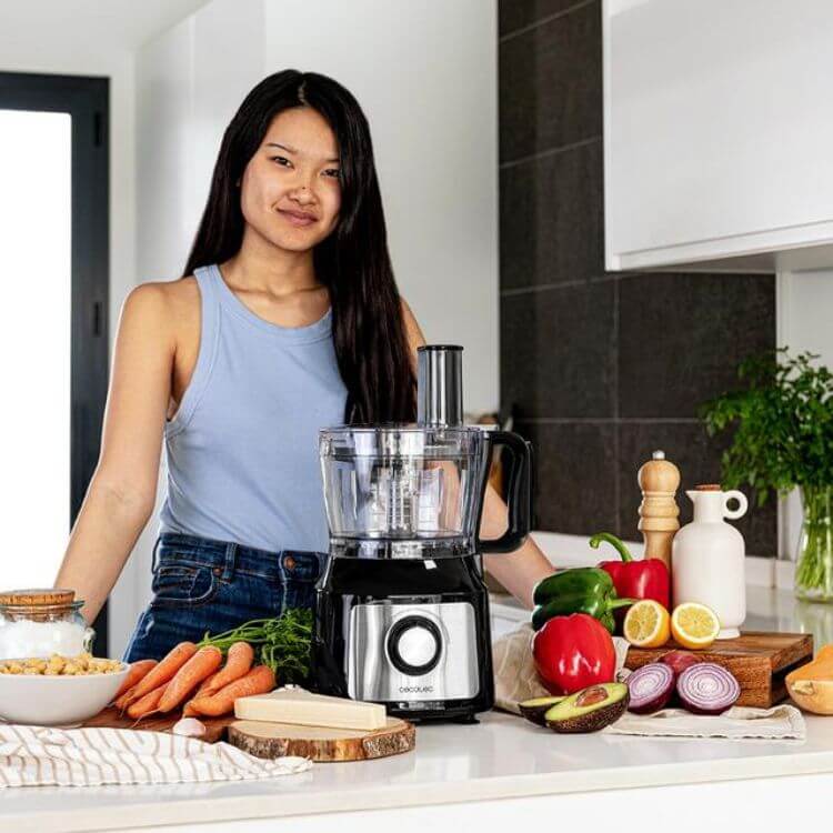 Processador de Alimentos Cecotec Comino 1000 Preto