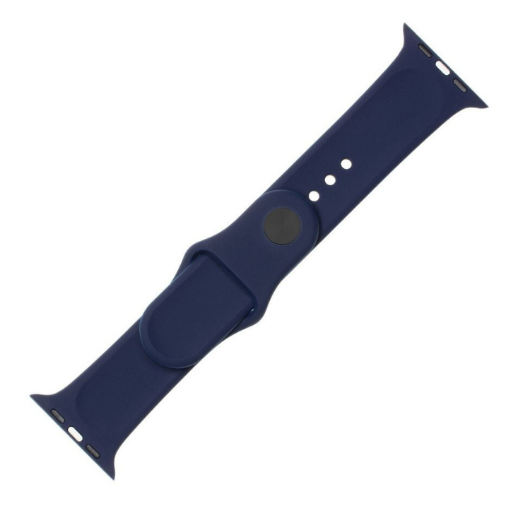 Pulseira Silicone Apple Watch 42/44/45/49mm Azul