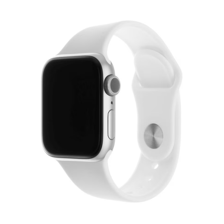 Pulseira Silicone Apple Watch 42/44/45/49mm Branco