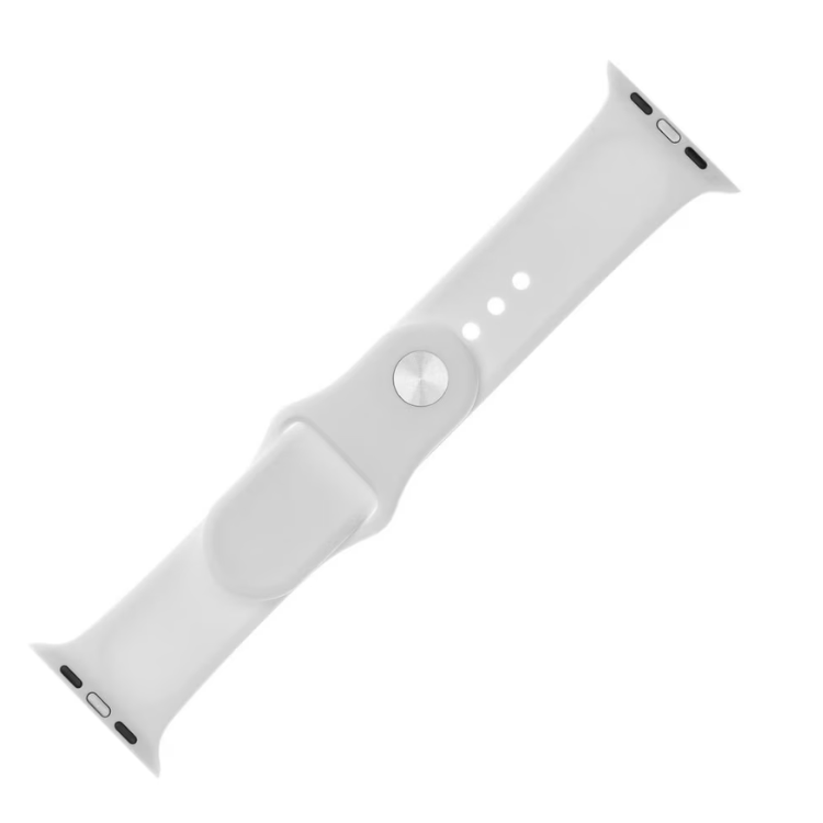 Pulseira Silicone Apple Watch 38/40/41mm Branco