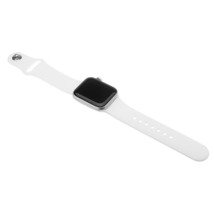 Pulseira Silicone Apple Watch 42/44/45/49mm Branco