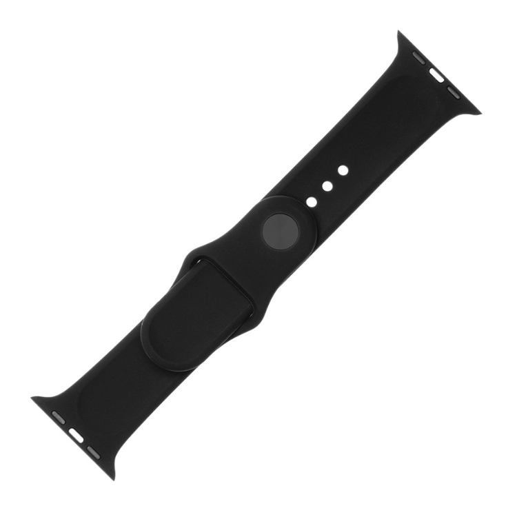 Pulseira Silicone Apple Watch 38/40/41mm Preto