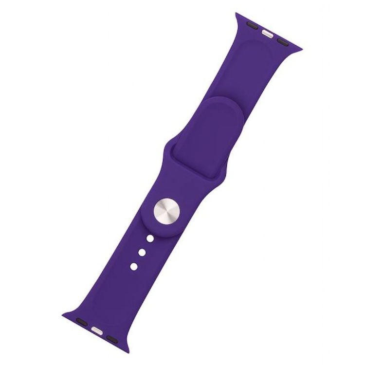 Pulseira Silicone Apple Watch 38/40/41mm Roxo