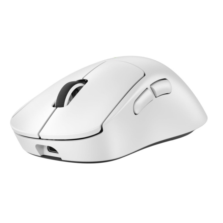 Logitech Pro X Superlight 2 wireless gaming mouse, white, optical, 44000 DPI.