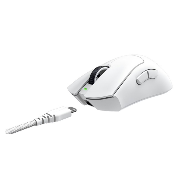 Rato Óptico Razer DeathAdder V3 Pro Wireless 30000DPI Branco