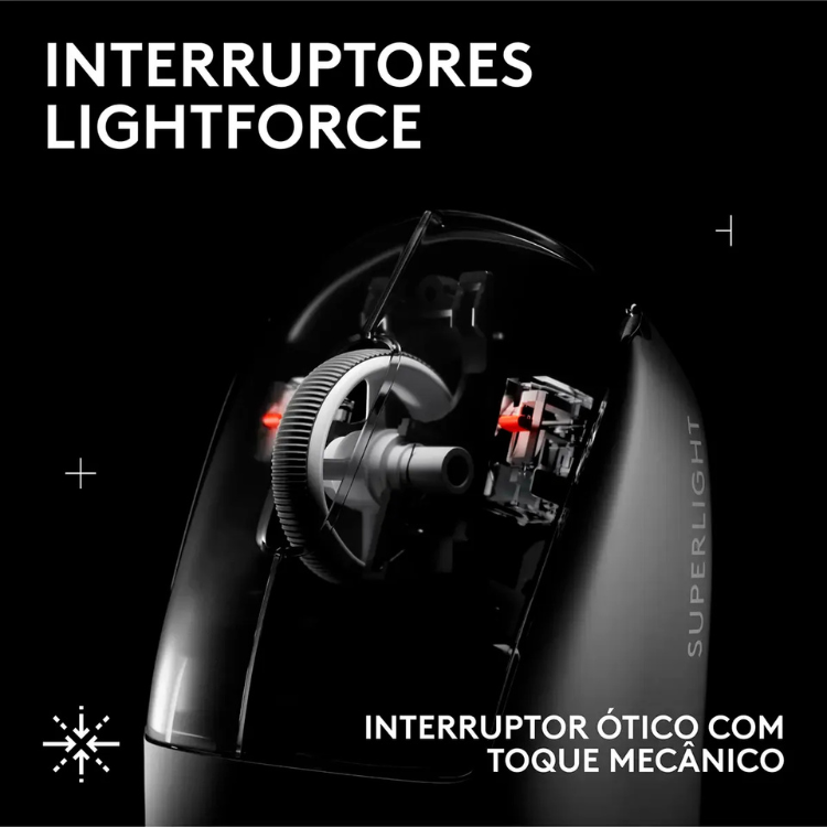 Rato Gaming Logitech G Superlight 2 SE Wireless 44000DPI Branco