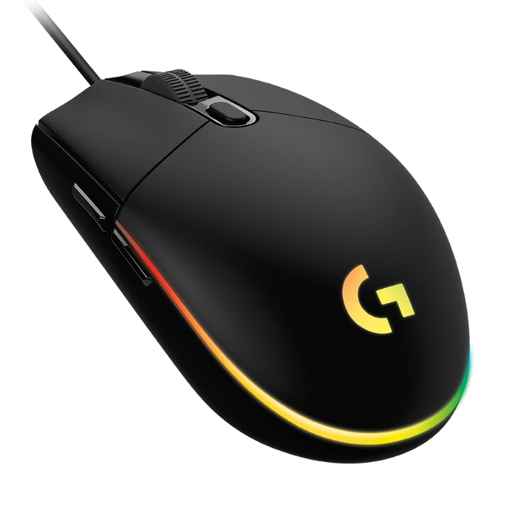 Rato Óptico Logitech G203 Lightsync RGB 8000DPI Preto
