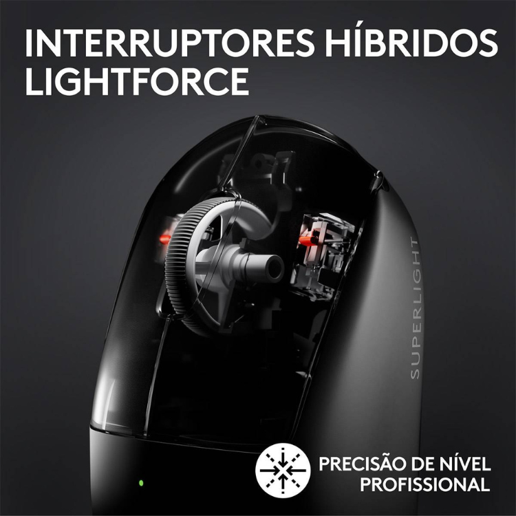 Rato Óptico Logitech G Pro X Superlight 2 Wireless 44000DPI Branco