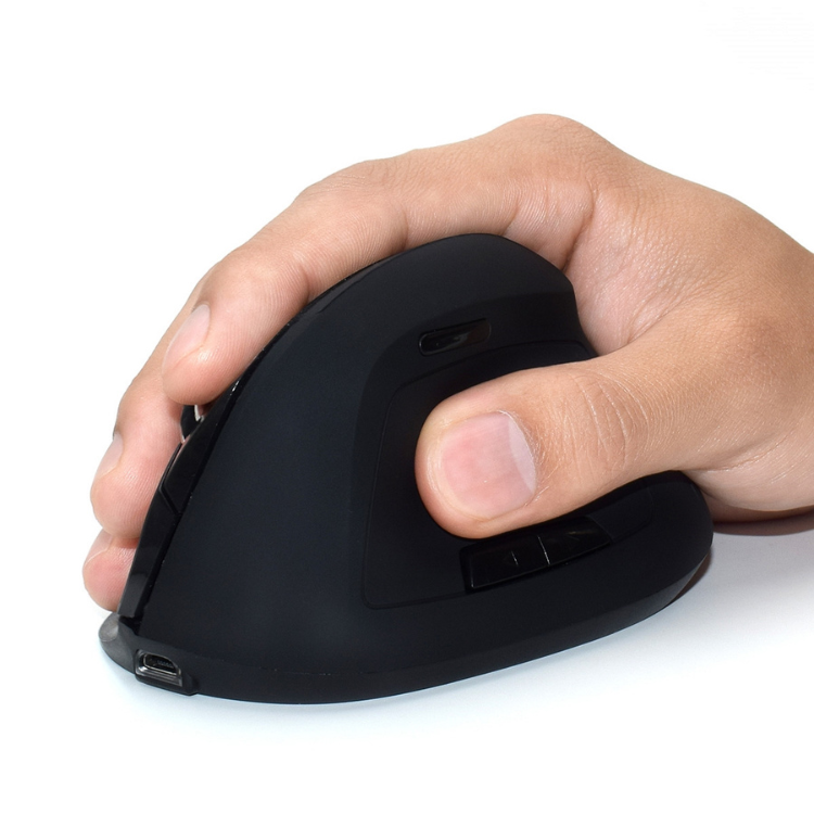 Rato Óptico Ergonómico Ewent EW3158 Wireless Preto