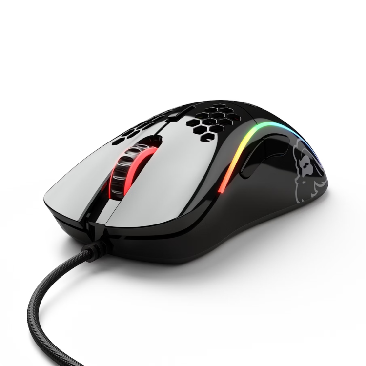 Rato Óptico Glorious PC Gaming Race Model D 12000DPI Preto