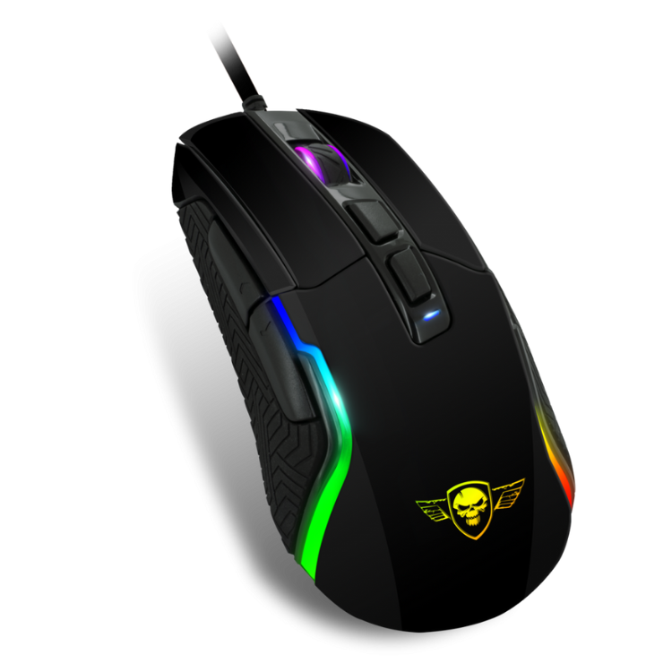 Rato Spirit Of Gamer Pro-M7 RGB 4800DPI Preto